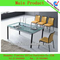 FL-DF-0055 HOT fashion glass dining table